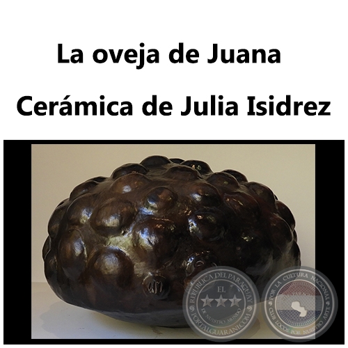 La oveja de Juana - Cerámica de Julia Isidrez